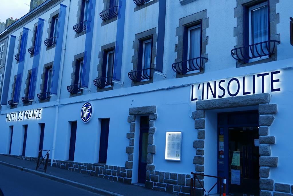 Hotel De France - Restaurant L'Insolite Douarnenez Exterior foto