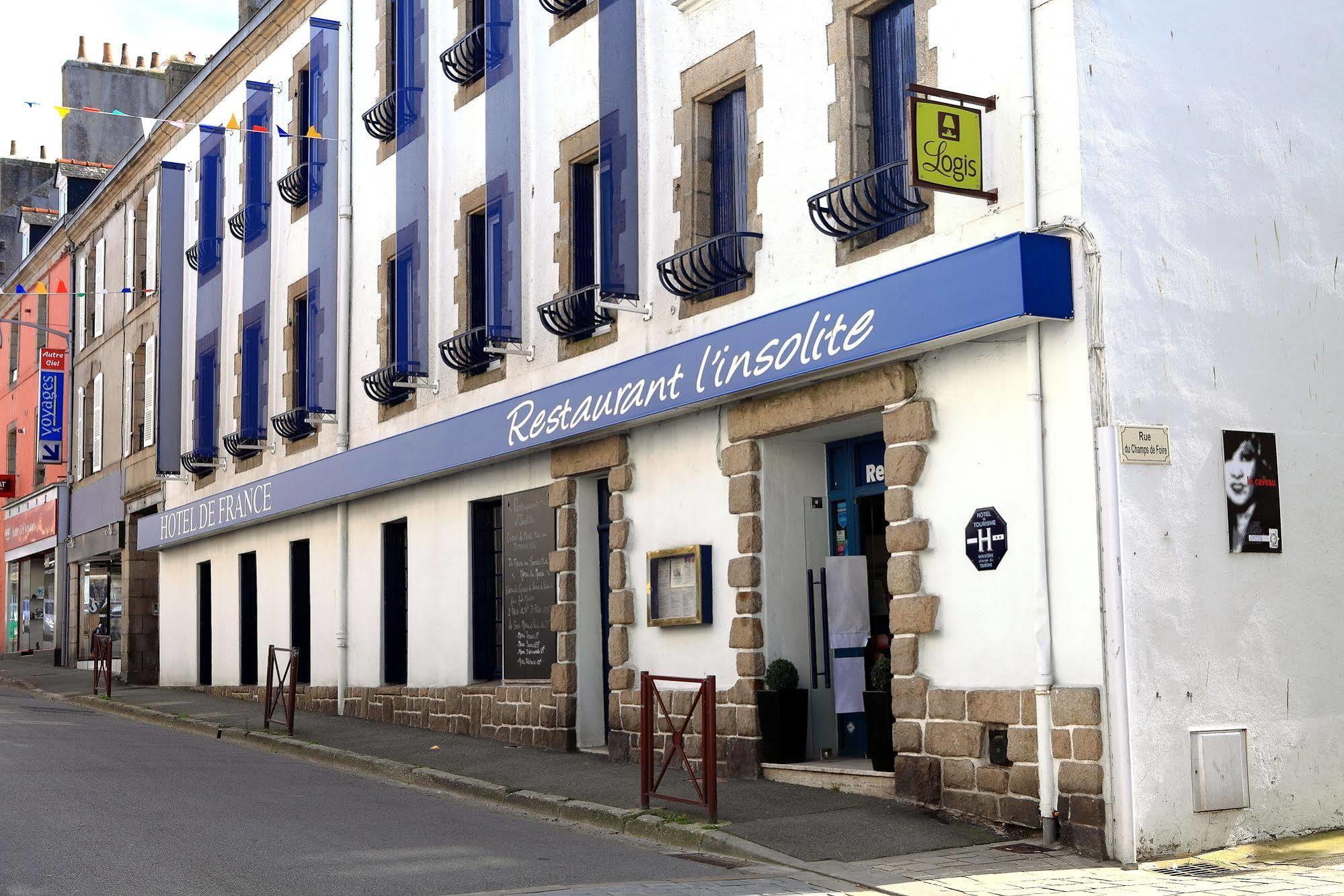 Hotel De France - Restaurant L'Insolite Douarnenez Exterior foto